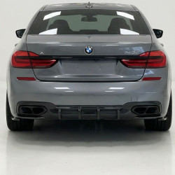 Pièces en carbone Tuning 1458 - Diffusor Vollcarbon passend für BMW 7er G11 G12 Vorfacelift