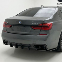 Pièces en carbone Tuning 1458 - Diffusor Vollcarbon passend für BMW 7er G11 G12 Vorfacelift