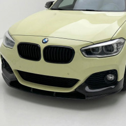 Carbonteile Tuning 1513 - Frontlippe Lippe Schwert V1.1 schwarz glanz passend für BMW 1er F20 F21 LCI