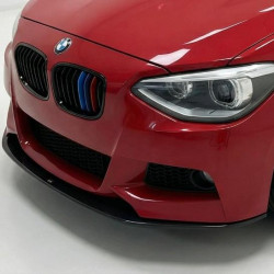 Carbonteile Tuning 1581 - Frontlippe Lippe Schwert V1 schwarz glanz passend für BMW 1er F20 F21 VFL