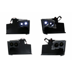 Pièces en carbone Tuning Bodykit Stoßstange Kühlergrill für Mercedes G-Klasse W463 2018+ Radkästen