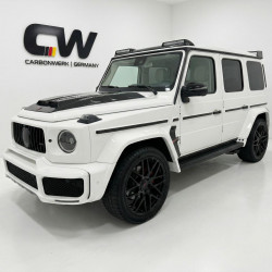 Pièces en carbone Tuning Bodykit Stoßstange Kühlergrill für Mercedes G-Klasse W463 2018+ Radkästen