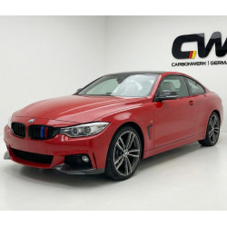 Carbonteile Tuning 1550 - Flaps Splitter Canards Vollcarbon passend für BMW 4er F32 F33 F36 MPaket
