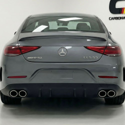 Pièces en carbone Tuning Heckdiffusor Diffusor ABS chrom passend für Mercedes Benz CLS-Klasse C257 mit AMG-Line NICHT CLS53 -...