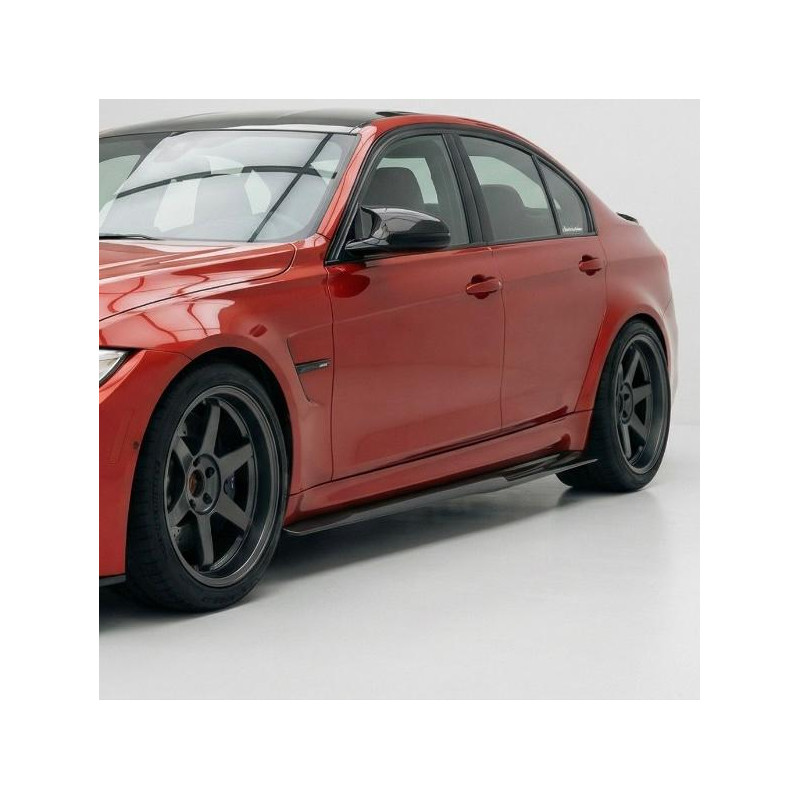 Carbonparts Tuning 1553 - Sideskirt V2 Carbon fits BMW M3 F80