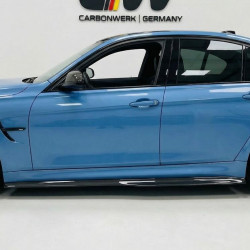 Carbonparts Tuning 1553 - Sideskirt V2 Carbon fits BMW M3 F80
