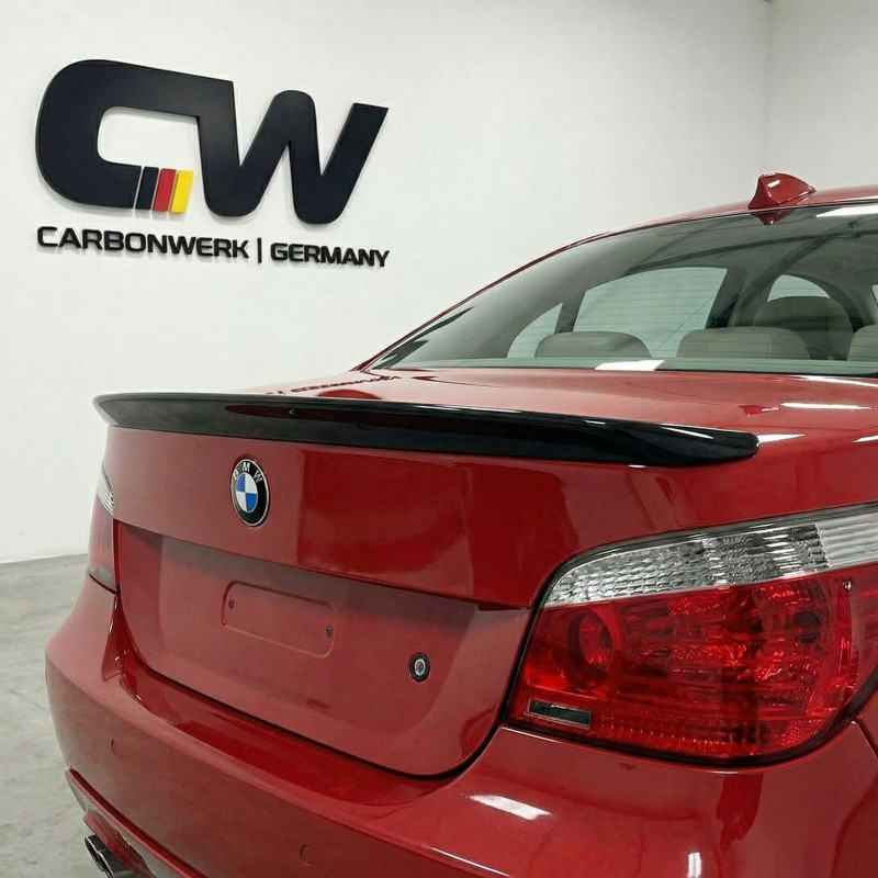Carbonteile Tuning 1555 - Heckspoiler Spoiler Carbon passend für BMW 5er E60