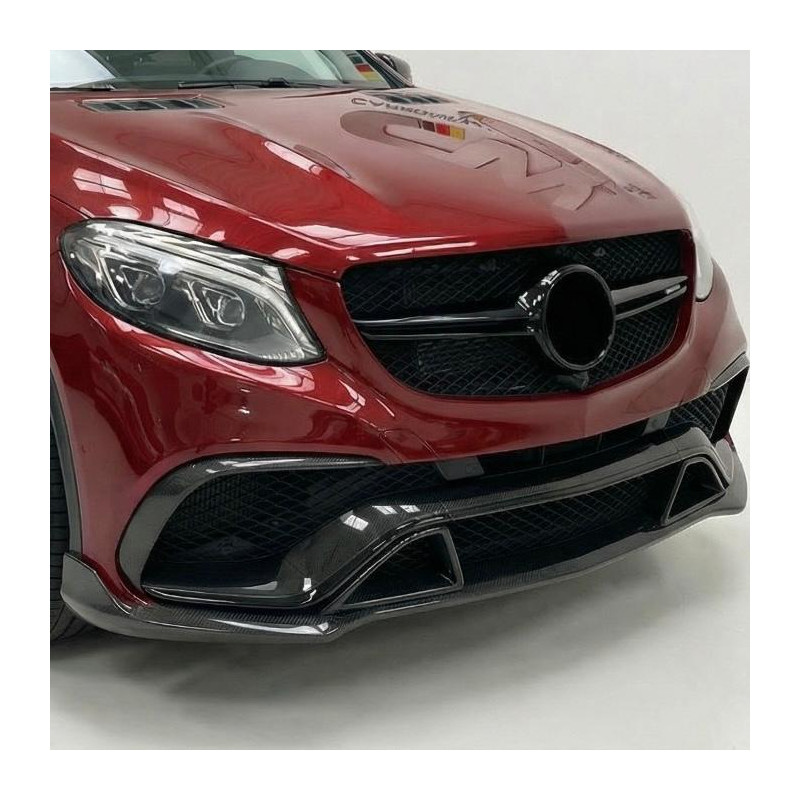 Carbonteile Tuning 1563 - Frontlippe Carbon passend für Mercedes GLE-Klasse C292 GLE63 AMG