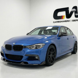 Carbonparts Tuning 1604 - Frontsplitter Flaps Splitter Canards Frontansatz Carbon passend für BMW 3er F30 F31 mit Mpaket