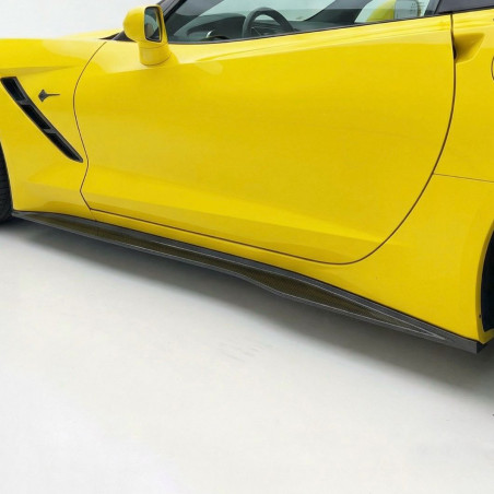 Carbonteile Tuning 1617 - Sideskirt V3 Carbon passend für Corvette C7 + Z06