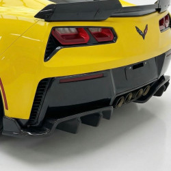 Pièces en carbone Tuning 1618 - Diffusor Carbon passend für Corvette C7