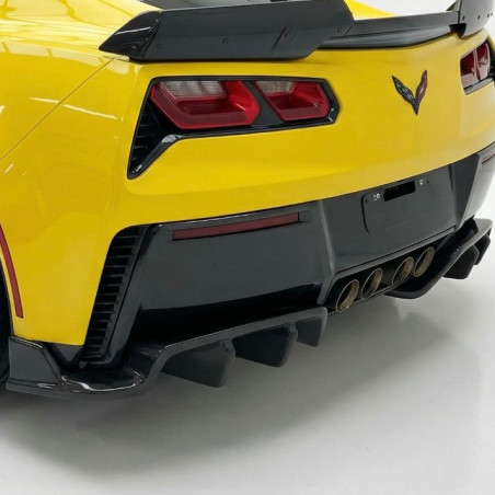 Pièces en carbone Tuning 1618 - Diffusor Carbon passend für Corvette C7