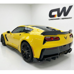 Pièces en carbone Tuning 1618 - Diffusor Carbon passend für Corvette C7