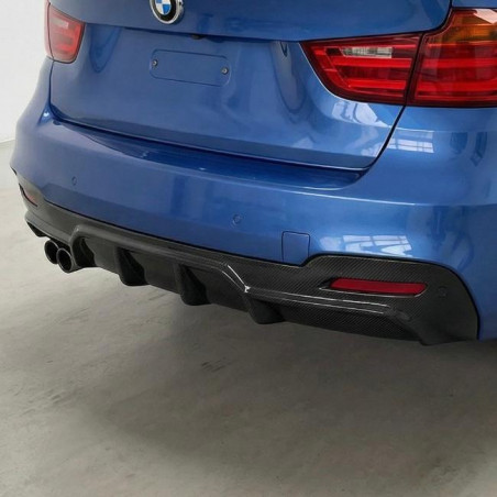 Carbonparts Tuning 1641 - Diffusor V2 Carbon fits BMW 3 Series GT F34