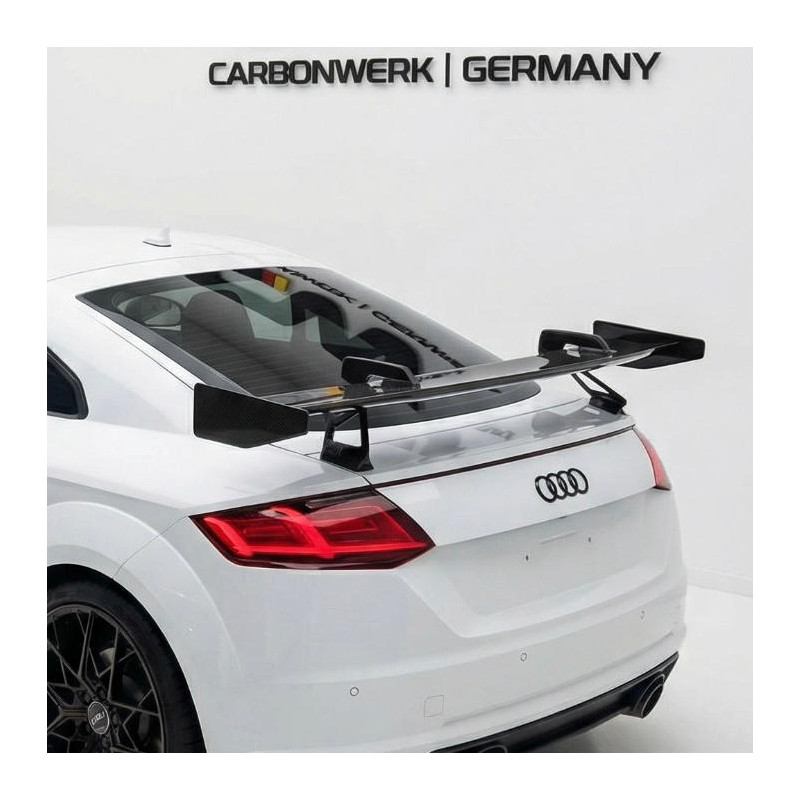 Carbonteile Tuning 1652 - Heckflügel Vollcarbon passend für AUDI TT TTS TTRS 8S 2016 - 2020