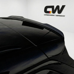 Pièces en carbone Tuning Heckspoiler Lippe Spoiler Flaps Aufsatz ABS Glanz Schwarz passend für Volkswagen Tayron Standard/R-L...