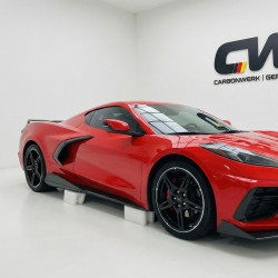 Pièces en carbone Tuning 1667 - Sideskirts Seitenschwelleransatz passend für Corvette C8
