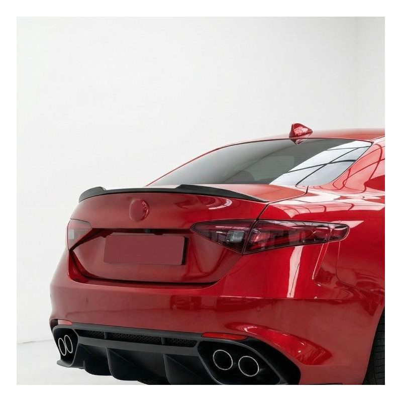 Carbonteile Tuning 1671 - Heckspoiler Carbon passend für Alfa Romeo Giulia Baujahr 2015+