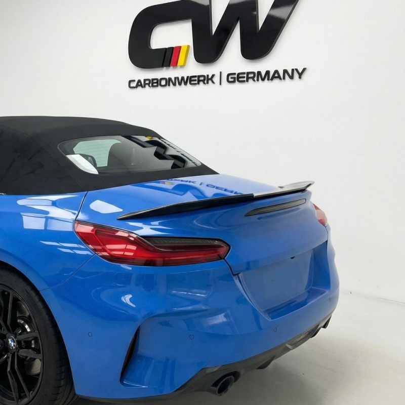 Pièces en carbone Tuning 2446 - Heckspoiler Spoiler Lippe Performance ABS Glanz Schwarz passend für BMW Z4 G29