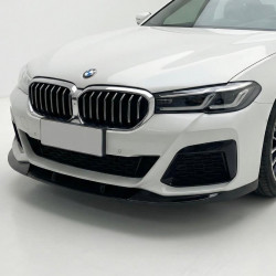 Carbonparts Tuning Frontlippe Lippe Schwert Frontspoiler ABS Glanz Schwarz passend für BMW 5er G30 Limousine G31 Touring LCI ...