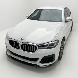 Carbonteile Tuning Frontlippe Lippe Schwert Frontspoiler ABS Glanz Schwarz passend für BMW 5er G30 Limousine G31 Touring LCI ...