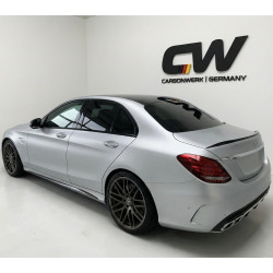 Pièces en carbone Tuning 1737 - Heckspoiler Spoiler Lippe Carbon Performance passend für Mercedes-Benz C-Klasse W205 + C63 + ...
