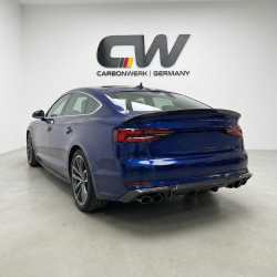 Carbonparts Tuning 1712 - Diffusor Diffuser Heckdiffusor Carbon passend für AUDI S5 F5 B9 + A5 F5 B9 mit SLine