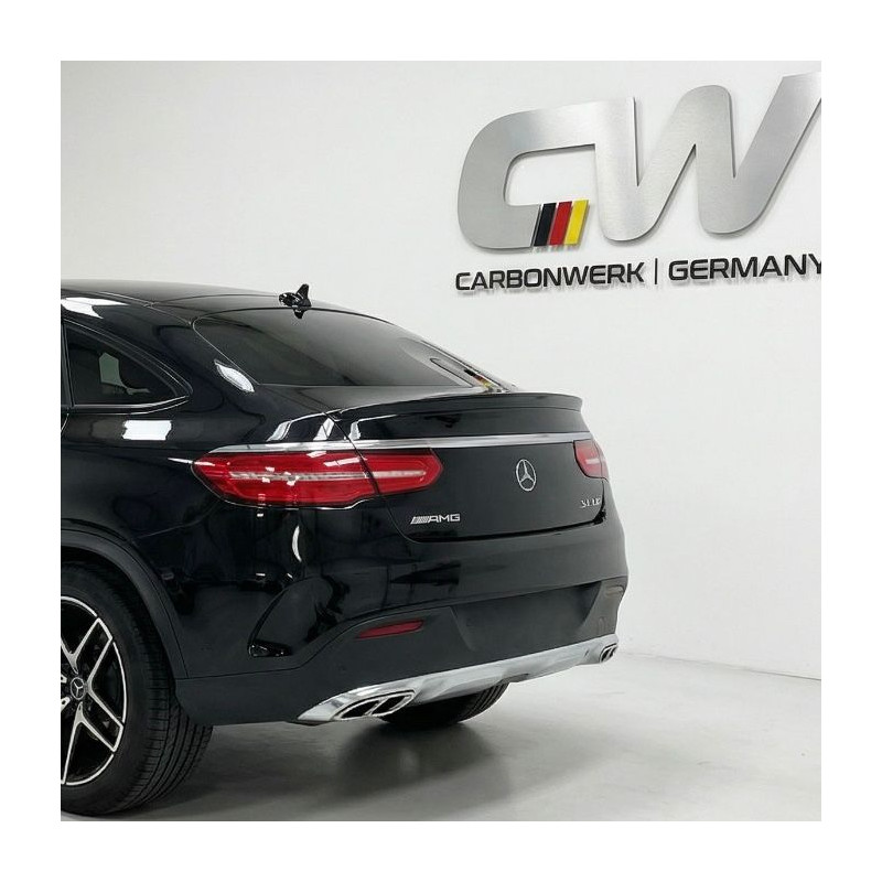 Carbonteile Tuning 1727 - Heckspoiler Spoiler Lippe Performance schwarz glänzend passend für Mercedes-Benz C292 GLE Coupe