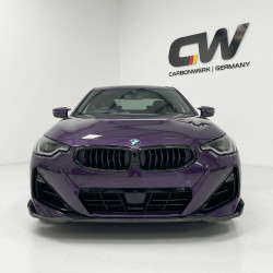 Carbonteile Tuning 1745 - Frontlippe Spoiler Schwert Vollcarbon Performance passend für BMW 2er G42 + M240i