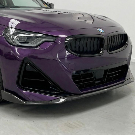 Carbonteile Tuning 1745 - Frontlippe Spoiler Schwert Vollcarbon Performance passend für BMW 2er G42 + M240i