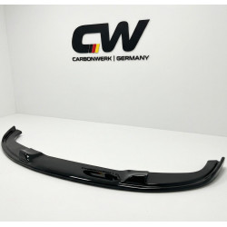 Carbonteile Tuning 1726 - Frontlippe Spoiler Schwert Front schwarz glänzend passend für BMW E60 E61 nicht M5