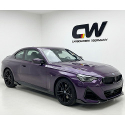 Carbonteile Tuning 1747 - Sideskirt Seitenschweller Ansatz Vollcarbon Perfromance passend für BMW 2er G42 + M240i