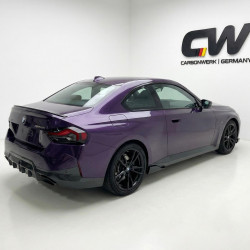 Carbonteile Tuning 1747 - Sideskirt Seitenschweller Ansatz Vollcarbon Perfromance passend für BMW 2er G42 + M240i