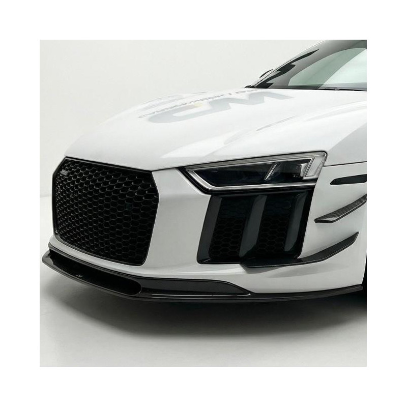 Carbonteile Tuning 1754 - Frontlippe V Vollcarbon passend für AUDI R8 Typ 4S bis 2018