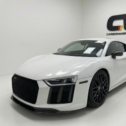 Carbonteile Tuning 1754 - Frontlippe V Vollcarbon passend für AUDI R8 Typ 4S bis 2018