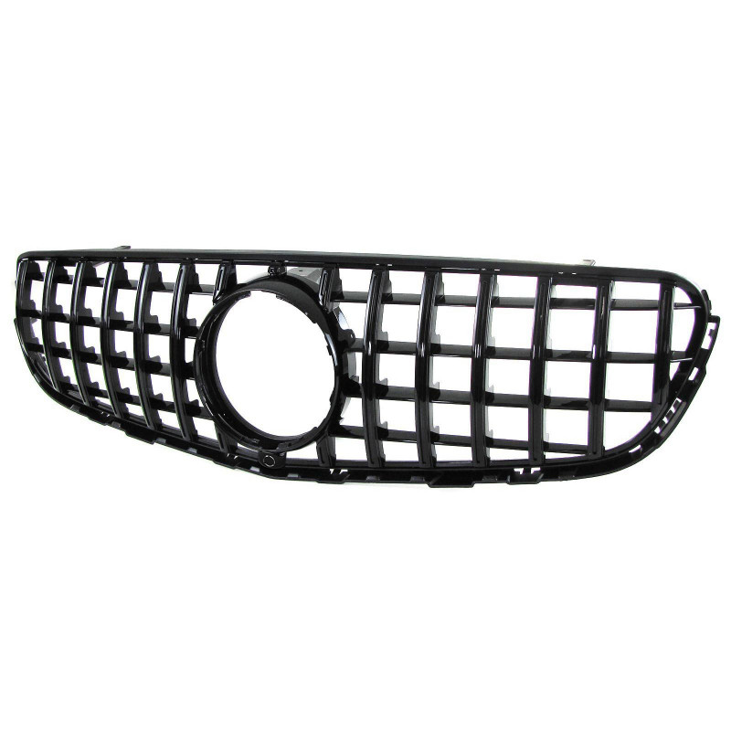 Carbonparts Tuning Kühlergrill Grill Panamericana GT schwarz glanz passend für Mercedes Benz GLC-Klasse C253 X253 - 4174
