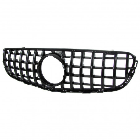 Carbonparts Tuning Kühlergrill Grill Panamericana GT schwarz glanz passend für Mercedes Benz GLC-Klasse C253 X253 - 4174