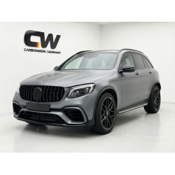 Carbonparts Tuning Kühlergrill Grill Panamericana GT schwarz glanz passend für Mercedes Benz GLC-Klasse C253 X253 - 4174
