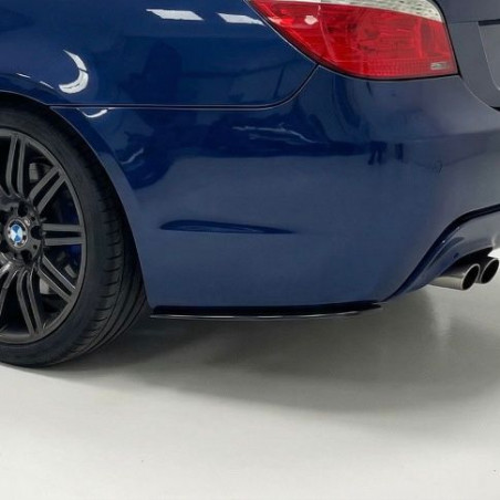 Carbonparts Tuning 1758 - Hecksplitter Heckansatz seitlich ABS schwarz glänzend passend für BMW 5er E60 E61