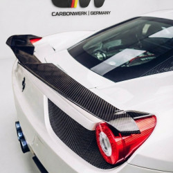 Carbonteile Tuning 1797 - Heckflügel Heckspoiler Spoiler Carbon passend für Ferrari 458 Italia 2009-2015