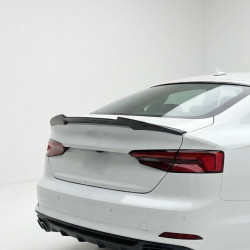 Pièces en carbone Tuning 1821 - Heckspoiler Spoiler Lippe Highkick Carbon passend für AUDI A5 B9 F5 Coupe