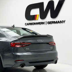 Carbonteile Tuning 1822 - Heckspoiler Spoiler Lippe DEEP V2 Carbon passend für AUDI A5 B9 F5 Coupe