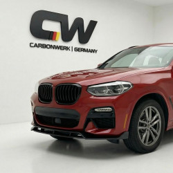 Carbonparts Tuning 1824 - Frontlippe Spoiler Lippe Schwert Performance Carbon passend für BMW X3 G01 mit MPaket