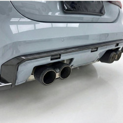 Pièces en carbone Tuning 1827 - Diffuseur Plinthe Applicationentièrement en carbone convient pour BMW G80 M3 G82 G83 M4