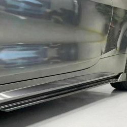 Carbonteile Tuning 1832 - Sideskirt Seitenschweller Ansatz Carbon passend für BMW 4er G22 G23 mit MPaket