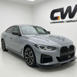 Carbonteile Tuning 1854 - Frontlippe Spoiler Schwert Carbonwerk-Germany Vollcarbon passend für BMW 4er G26