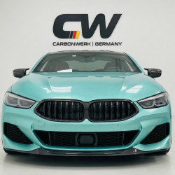 Carbonteile Tuning 1872 - Frontlippe Spoiler Schwert Performance Vollcarbon passend für BMW 8er G14 G15 G16 mit MPaket