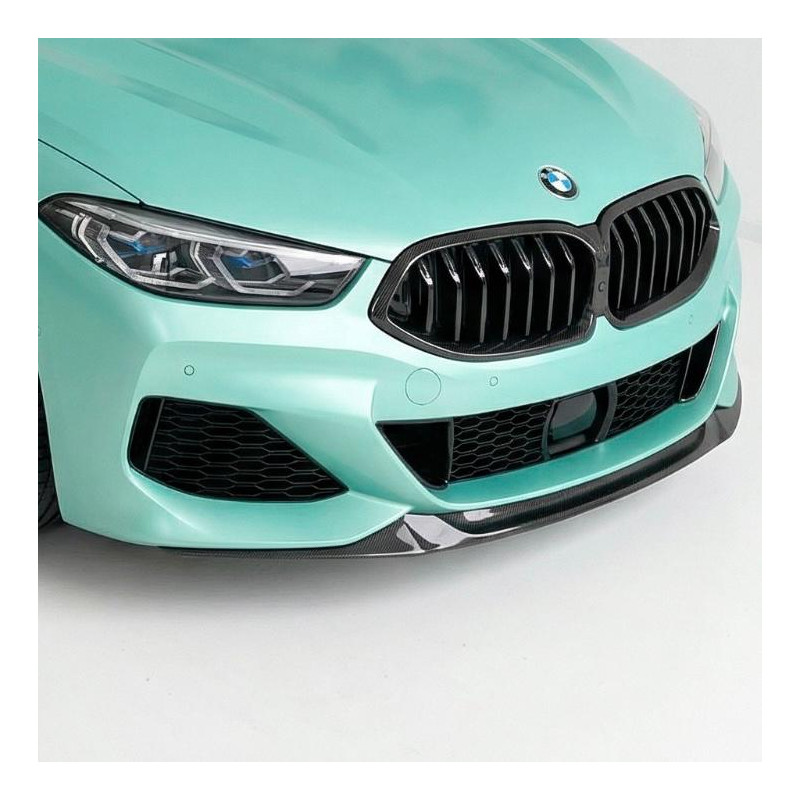 Carbonteile Tuning 1872 - Frontlippe Spoiler Schwert Performance Vollcarbon passend für BMW 8er G14 G15 G16 mit MPaket