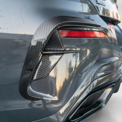 Carbonparts Tuning 1873 - Canards Splitter Flaps Heck Vollcarbon passend für BMW 8er M850i G14 G15 G16 mit MPaket