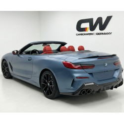 Carbonteile Tuning 1874 - Heckspoiler Spoiler Lippe AC Vollcarbon passend für BMW 8er G14 M8 F91 Cabrio